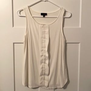 White Sleeveless Top